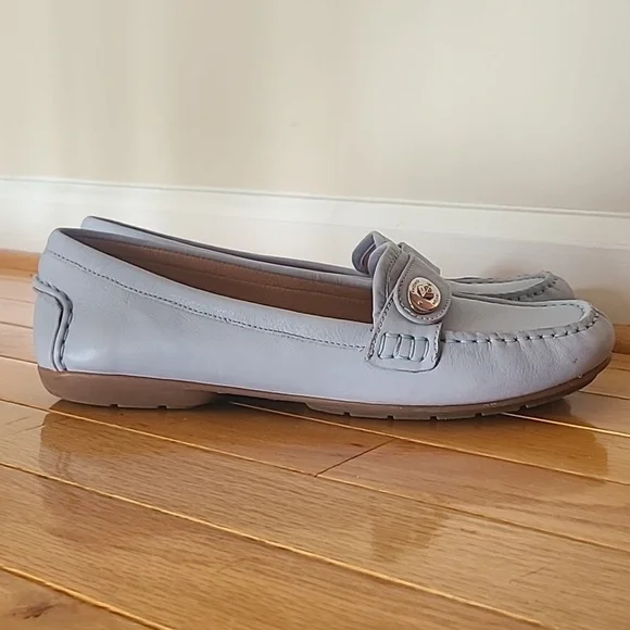 Light Blue Loafers - Picture 5 of 7